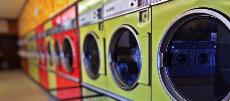 line of washing machines needing attention from Sandlight Appliance Repair East Meadow NY