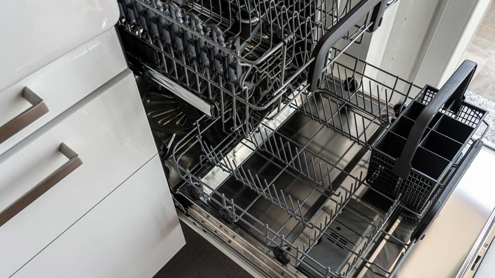 A dishwasher